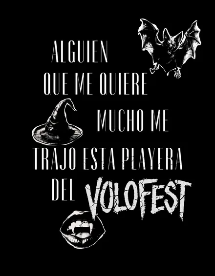 Diseño de playera VOLOFEST